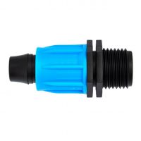 Муфта GH (3/4" нар х КТ) с зажимной гайкой для трубки MC021634