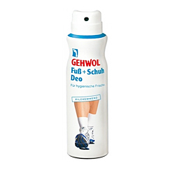 Gehwol Foot+Shoe Deodorant - Дезодорант для ног и обуви 150 мл