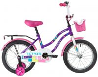 Детский велосипед Novatrack Tetris 14 Фиолетовый (139617)