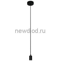 Светильник "Уно" 211 черн муар. шнур черн НСБ 01-60-141 Е27 ГИ