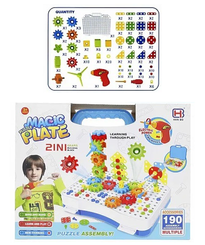 Magic plate puzzle схемы