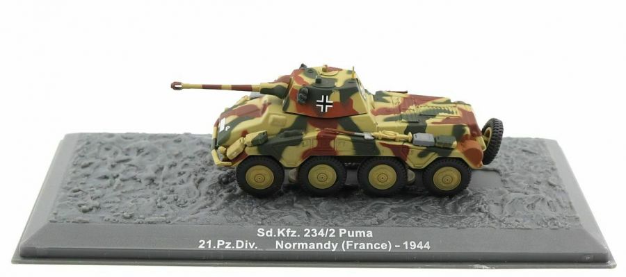 Sd.Kfz. 234/2 Puma, 21.pz.div., France 1944 1/72 (Altaya-Ixo)