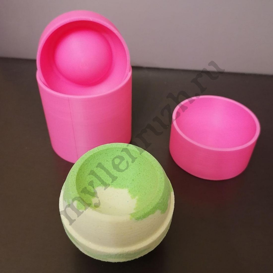 3D форма для бомбочек, Чаша 7 см (предварительный заказ)