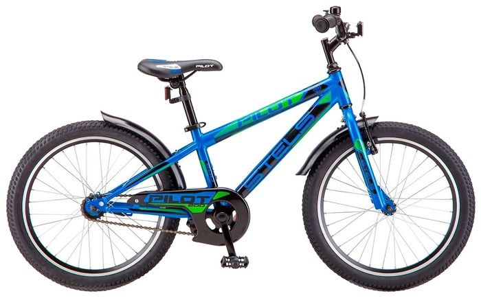 Подростковый горный (MTB) велосипед STELS Pilot 200 Gent 20 Z010 Синий 11" (LU092547 LU080718)
