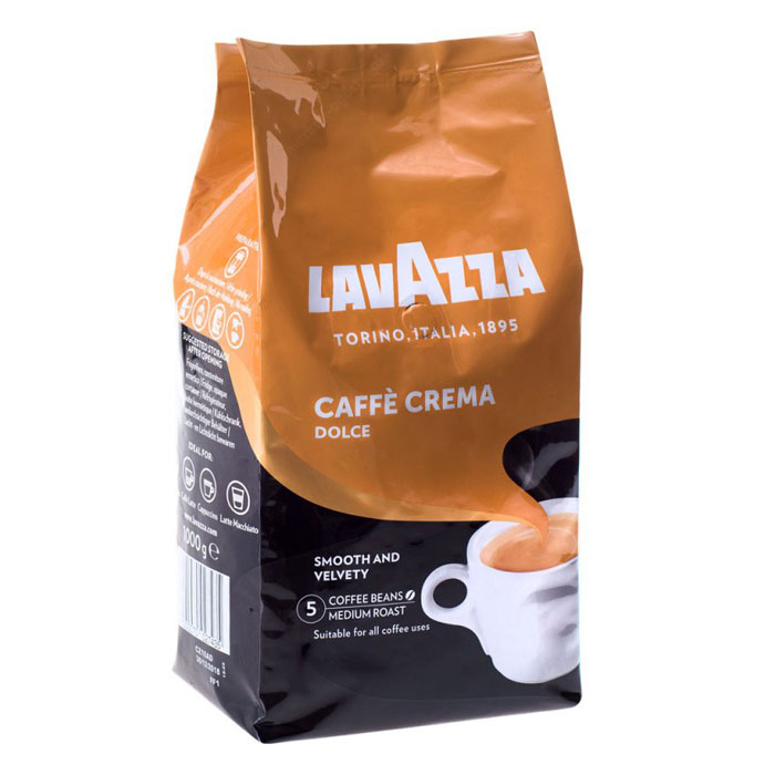 LavAzza CREMA dollce кофе в зерне 1 кг АКЦИЯ