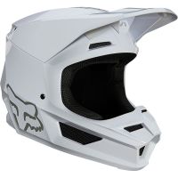 Мотошлем Fox V1 Plaic Helmet White