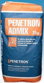 Добавка в Бетон Penetron Admix 20кг Гидроизоляционная, Крафт-Мешок / Пенетрон Адмикс