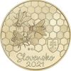 Пчела медоносная 5 евро Словакия 2021на заказ