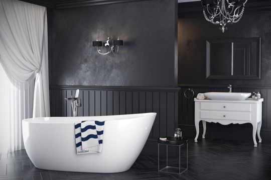 Акриловая ванна Excellent Comfort + 175x74 Белая/белая схема 2