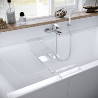 Полка для ванны Excellent Zen DOEX.1102.750.TR Прозрачная схема 2