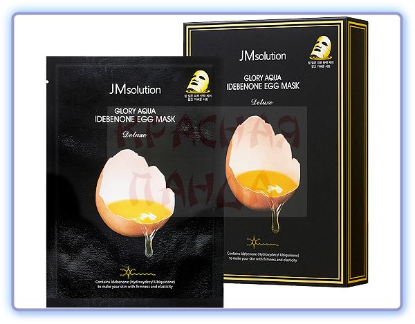 JMsolution Glory Aqua Idebenone Egg Mask Deluxe