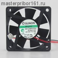 Вентилятор охлаждения SUNON GM1206PHVX-A  12V 2.4W 60х60х15