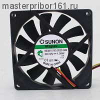 Вентилятор охлаждения SUNON  ME80151V3-D020-G99  12V 1.08W 80х80х15