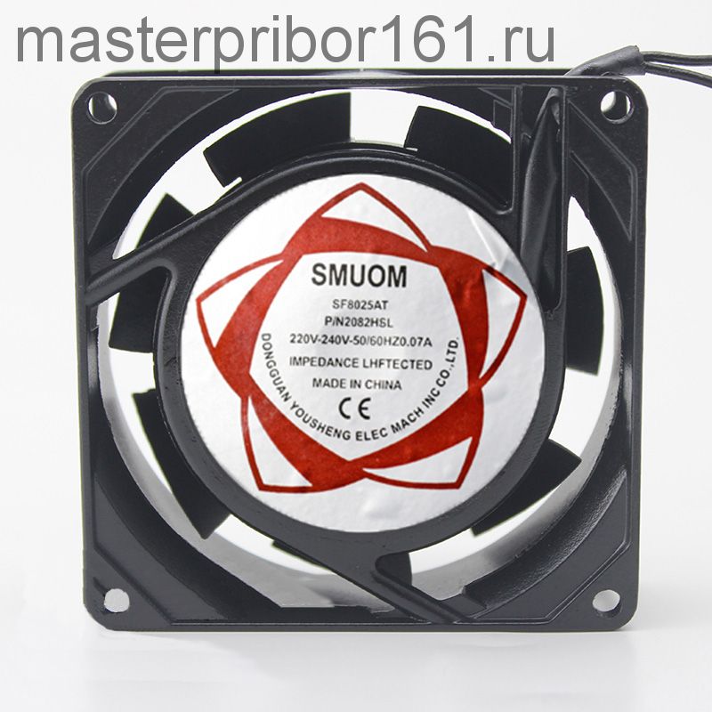 Вентилятор охлаждения SUNON  SF8025AT  220V 14W 80х80х25