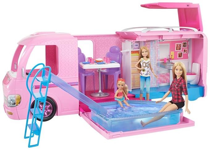 Трейлер для барби Barbie Dream Camper FBR34