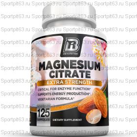 Magnesium citrate (Магния цитрат), 400mg Bri nutrition, США 125 табл