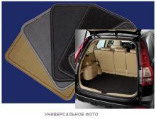 Коврик в багажник, Unidec, велюр 4 цвета для GLE Coupe