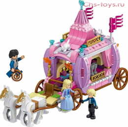 Конструктор PRCK Happy Princess Карета 37049 351 дет