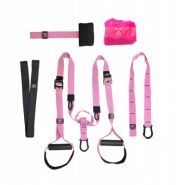 Набор петель для функционального тренинга профессиональный Pink Unicorn Fit Tools FT-TSG-PINK