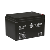 Аккумулятор герметичный VRLA свинцово-кислотный OPTIMUS OP 1212 (12V/12Ah)