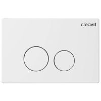 белая кнопка смыва Creavit Terra GP9001.00