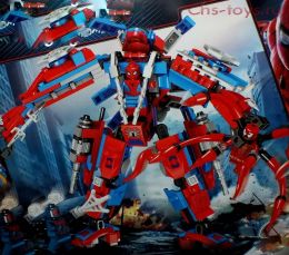 Конструктор PRCK Super Heroes Человек Паук атакует 64035 430 дет