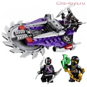 Конструктор Bela Ninja Летающий охотник 10218 (Аналог Lego Ninjago 70720) 79 дет