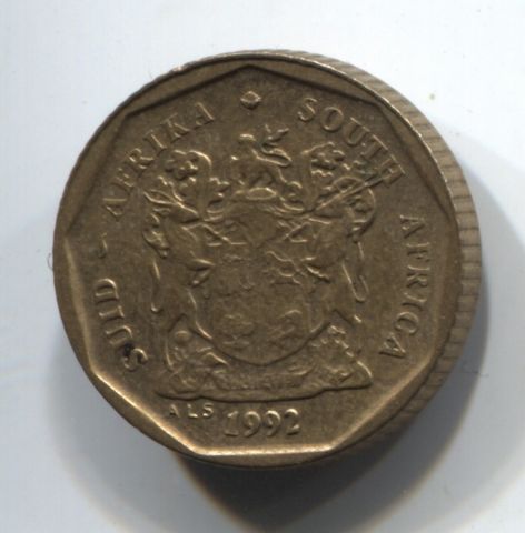 10 центов 1992 ЮАР