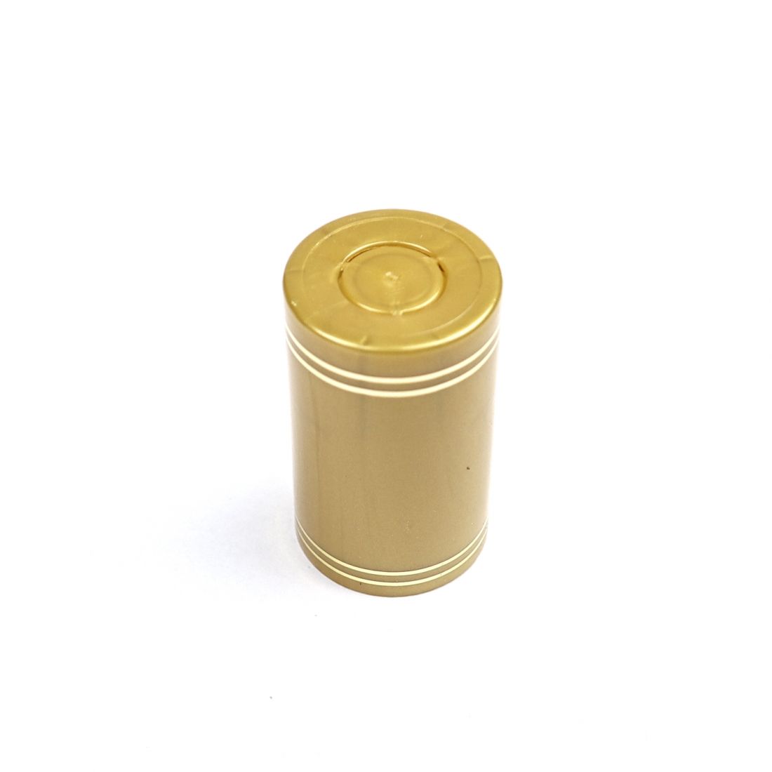 Полимерный колпачок с дозатором золотой, цельный (Гуала 58 мм), 10 шт