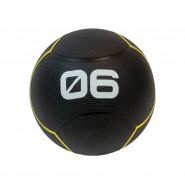 Мяч тренировочный черный 6 кг FitTools FT-UBMB-6