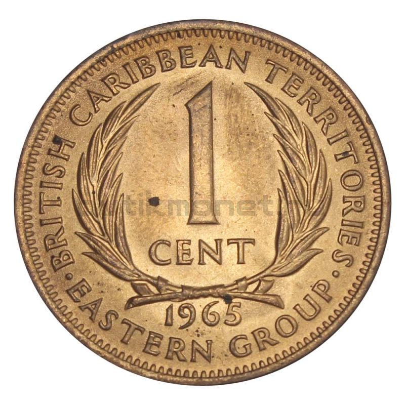 1 цент 1965 Восточные Карибы
