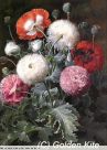 Набор для вышивания "1828 Still life in red, pink and white"