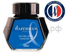 Чернила Waterman голубые S0110810