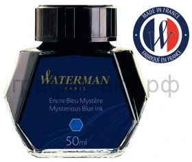 Чернила Waterman т-синие Bottle Blue/Dark 51064 (S0110790)