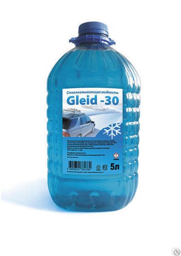 Жидкость "незамерзайка" Gleid-30   5 л.