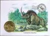Cаблезубая белка и Шерстистый носорог Набор 2 х 5 долларов Остров Биоко (Гвинея) 2021