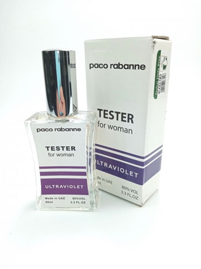 Paco Rabanne Ultraviolet (for woman) - TESTER 60 мл