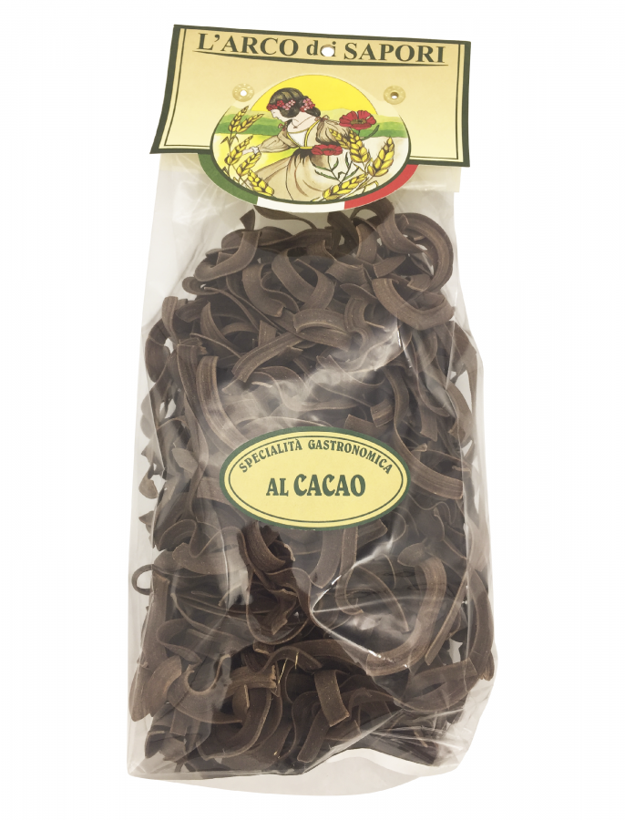 Паста казаречче с какао 250 г,  Caserecce al cacao, Pastificio Curti 250 g
