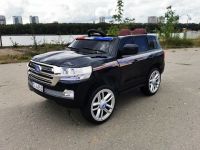 Детский электромобиль Toyota Land Сruiser 200 Police 4x4