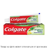 COLGATE.Зубная паста "Лечебные травы Отбеливающая" 100мл, шт
