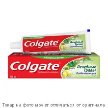 COLGATE.Зубная паста "Лечебные травы Отбеливающая" 100мл