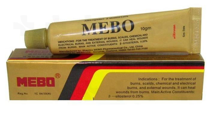 Крем для лечения ожогов и рубцов MEBO 10 грамм