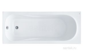 Ванна акриловая Santek Тенерифе 150х70 прямоугольная 1WH302213