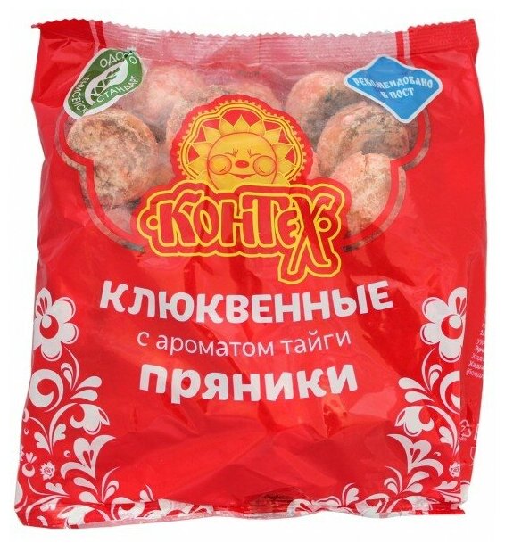 Пряник Клюквенный 350г КонТех