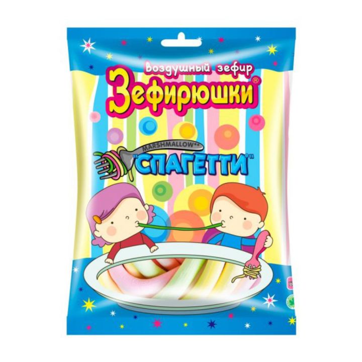 Зефирная Спагетти 80г Сладкая Сказка