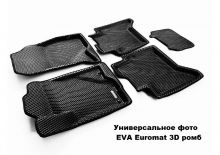 Коврики в салон на 5 мест, Euromat, материал EVA 3D