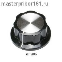 MF-A05 , Ручка карболитовая для РЭА D45мм отв. 6,0мм