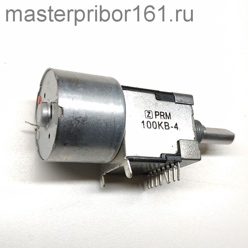 Резистор переменный c двигателем PRM 100KB-4