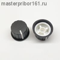 Ручка потенциометра Черно-Белая
