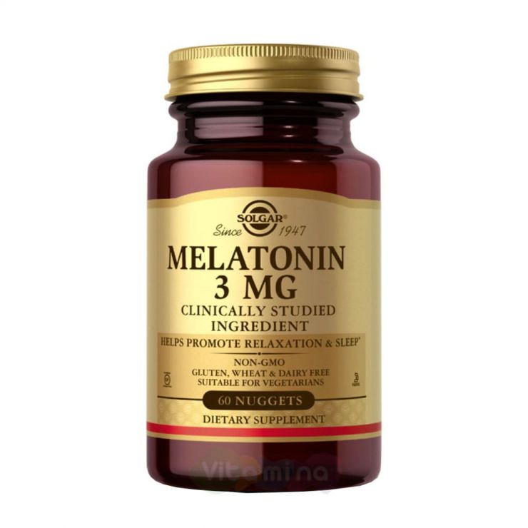 Солгар Мелатонин 3 мг